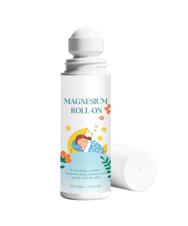 Lotion Au Magn sium Avec Formule De Relaxation Naturelle 50ml Cr me Bille Au Magn sium Lotion Pour Le Coucher Des Juniors Sans Danger Et Hydrate Pour Les nfants Adolescents Filles Gar ons