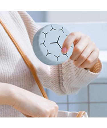 Premium Foldable Silicone Makeup Brush Cleaner Box - Efficient Brush Cleaning Mat & Accessories | Blue - Buy Online on GoSupps.com