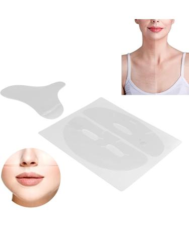 Facial Chest Pad Set Anti Wrinkle Remove Fine Lines Reusable Silicone Patches for Face Chest Smoothing Wrinkle Facial Body Patches Chest Pads - Buy Online on GoSupps.com