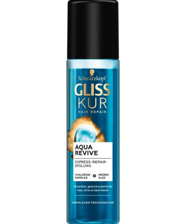 Gliss Kur GLISS KUR Aqua Revive Pack of 6 bottles of 200 ml