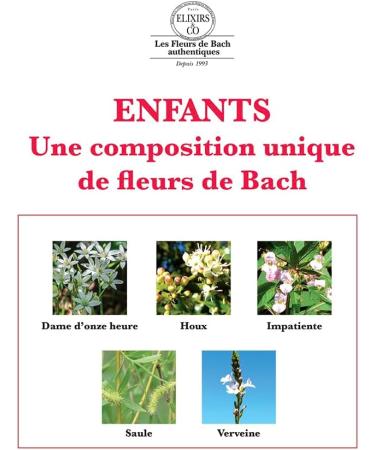 Elixirs & Co - Elixir Compos aux Fleurs de Bach sans alcoo - la gyc rine - Enfant - Les Fleurs de Bach - Bien tre - Bio - 100% Naturel - Made in France - 10ml - Buy Online on GoSupps.com