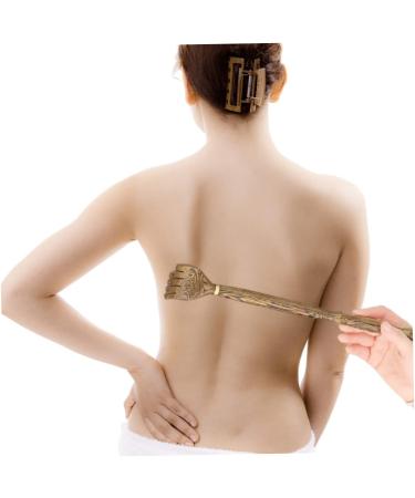 Wooden Back Scratcher - Manual Back Massage Claw Tool for Effortless Body Scratching | International Shipping Available - Buy Online on GoSupps.com
