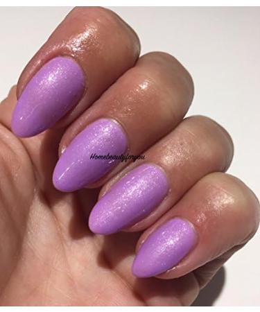 Bluesky Nail Gel Polish Lilac Shimmer Beckoning Begonia Garden Muse Delicate Pinky Lavender Shimmer 80597 UV LED Soak Off 10ml - Buy Online on GoSupps.com