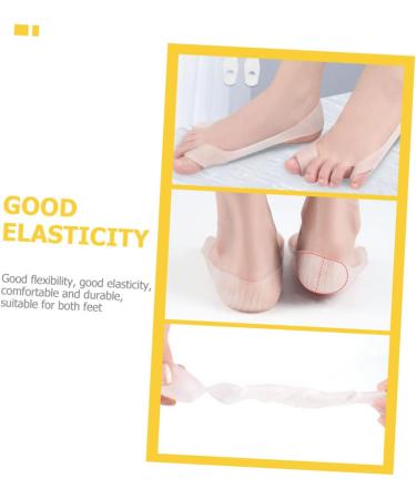 FOMIYES 8 Pcs Big Toe Splitter Thumb Splints Household Tools Flex Tools Big Toe Straighteners Toe Spacer Bunion Pads Toe Separating Strap Elastic Toe Strap Men Toe Straps Sebs Transparentx2pcs 23.5x2.3cmx2pcs - Buy Online on GoSupps.com