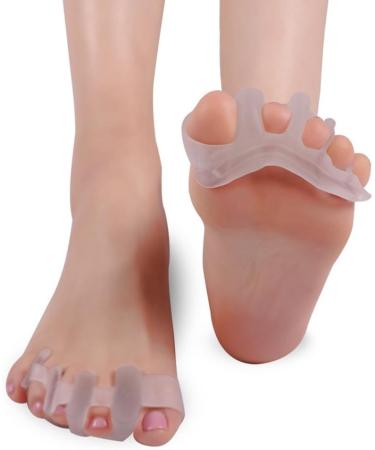 Gel Toe Corrector for Dancers Yogis & Athletes | Relief for Hallux Valgus & Hammer Toe - Buy Online on GoSupps.com