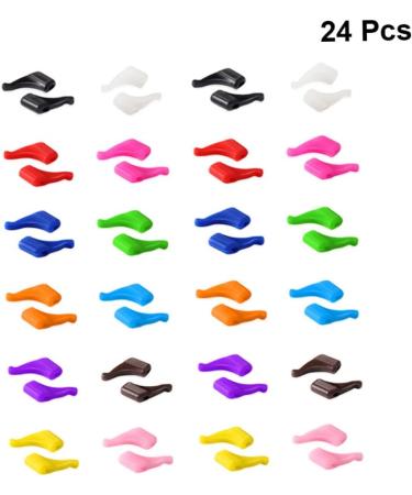 Uonlytech 48 Pair Sports Sunglasses Accessories | Slipproof Ear Pads & Gripping Hooks - Silicone Ear Handles for Optimal Comfort - Buy Online on GoSupps.com