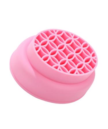 Beavorty cosmetic brush cleaner silicone makeup brush holder wash bowl Storage Box make up brush cleaner brush cleaning brush drying rack makeup brush cleaner bowl make up makeup brush