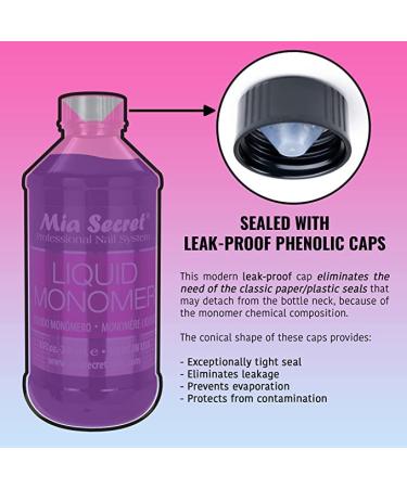 4oz Liquid Monomer: Professional Nail Acrylic Solution - Buy Online on GoSupps.com