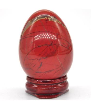 35x50mm Red Jasper Oval Natural Crystal Stone Mineral Specimen - Buy Online on GoSupps.com