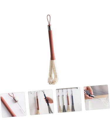 Gleavi Cleaning Glass Brush - 1 Piece Cup & Water Bottle Cleaner | Household & Nipple Bottle Washing Brush - Buy Online on GoSupps.com