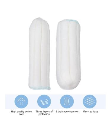 Super Absorbent Cotton Tampons 18 Pack | Leak-Proof for Swimming Sports & Everyday Use - Buy Online on GoSupps.com