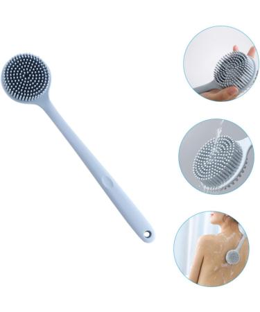 Hemoton Silicone Back Scrubber with Handle - Body Cleaning Bath Brush - Buy Online on GoSupps.com