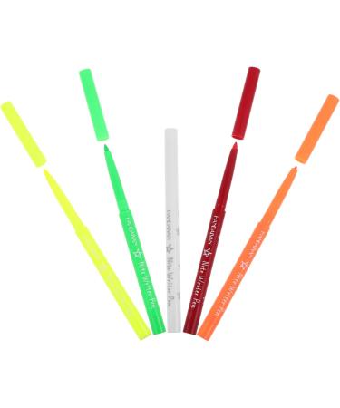 OHPHCALL 10 Pcs Halloween Paint Pen Eyeliner Pen Women Makeup Tool Fluorescence Liner Eye Liner Plastic 12.00X0.80X0.80CMx2pcs Assorted Colorx2pcs - Buy Online on GoSupps.com