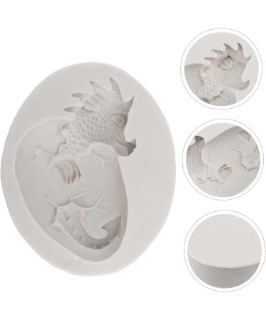 EXCEART Easter Candle Molds Clay Making Tools Easter Dessert Easter Egg Mould Easter Jelly Cupcake Topper Decorating Polymer Silicone Dragon Candy Mold Easter Snack Mousse Chocolate White - Buy Online on GoSupps.com