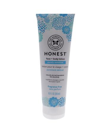 The Honest Company Purely Simple Fragrance-Free Face and Body Lotion for Sensitive Skin Fragrance Free 8.5 Fluid Ounce