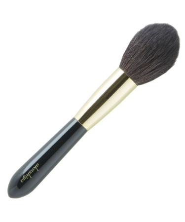 Japanese Akashiya Fude Powder Cheek Makeup Brush Made in Japan (Black)