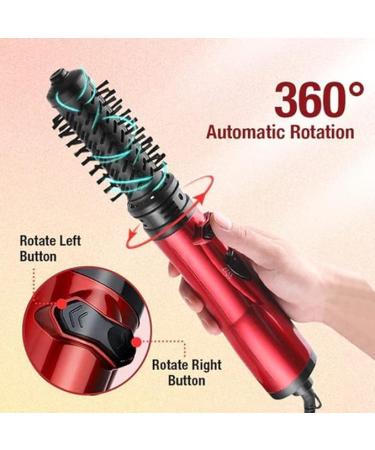 3 in 1 Hot Air Styler and Rotating 360 Rotating Multitudet Hair Dryer Brush Adjustable Temperature Electric Hair Curl Brush Hot Tools Blow Dryer for Dry Hair Curl Hair Straighten Hair - Buy Online on GoSupps.com