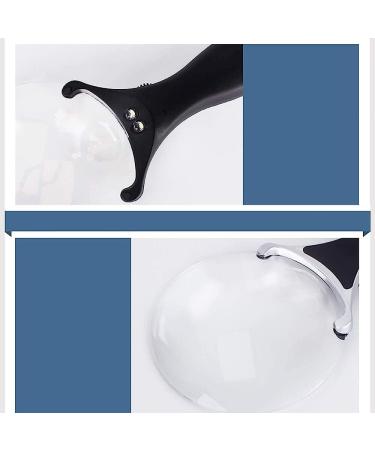 Led Illuminated Magnifier with 3X 6X Magnification Lightweight Handheld Magnifying Glass for Reading Inspection Hobbies Magnifier/Red Comfortable Anniversary - Buy Online on GoSupps.com