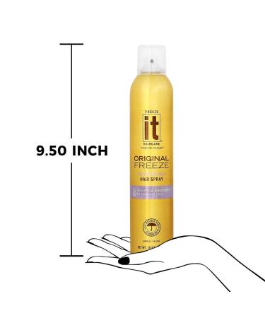 It Original Freeze Hairspray 10oz Aerosol - Strong Hold Hair Styling Spray - Buy Online on GoSupps.com