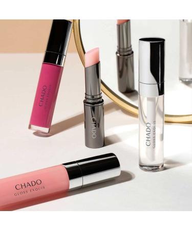 CHADO Gloss Exquis Grenade - Pink Moisturizing Lip Gloss | Non-Sticky High Shine Tinted Lip Glaze | Cruelty Free Paraben & Sulfate Free | Shop Internationally - Buy Online on GoSupps.com