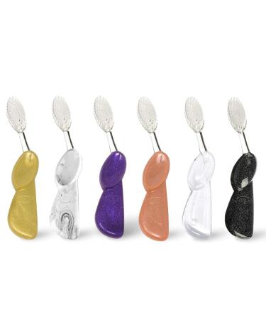 RADIUS Big Brush BPA Free Toothbrush - ADA Accepted Left Hand Assorted - Boost Gum Health - Pack of 6 - Buy Online on GoSupps.com