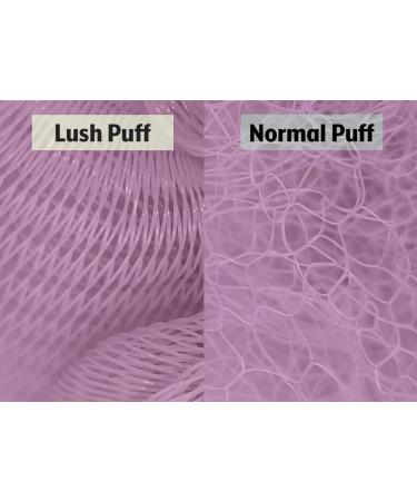 3-Pack Deluxe Shower Puffs - Long Lasting Quality for Smooth, Exfoliated Skin - Pink Shades - Buy Online on GoSupps.com