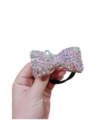 Xiwstar 2Pcs Luxury Bling Crystal Hair Bands | Rhinestone Bracelet Hair Bow Ties for Women & Girls - Buy Online on GoSupps.com