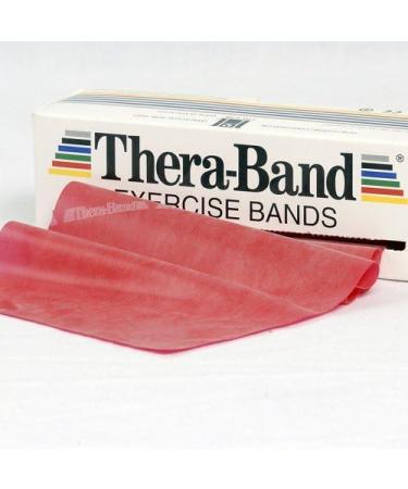 Buy Therma Band Exercise Band Medium/Red 1.5m - Premium Quality Resistance Bands for Home Fitness | International Shipping Available - Buy Online on GoSupps.com