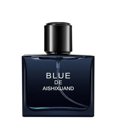 Pheromone Cologne for Men Eau De Toilette for Men Fresh & Elegant Cologne Long Lasting Fascination Gifts For Men(50ml/1.7fl.oz) Blue - Buy Online on GoSupps.com