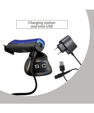 Stylecraft Professional Men's Hair Cutter & Beard Trimmer | Noiseless Magnetic Engine 2-Hour Wireless Operation Adjustable Blade & Combs - Buy Online on GoSupps.com