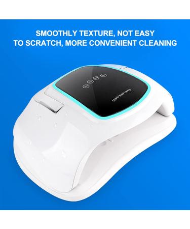 Professional 108W Gel UV LED Nail Lamp - Fast Nail Dryer with 4 Timer Settings & Intelligent Sensor for Nail Studios (EU) - Buy Online on GoSupps.com