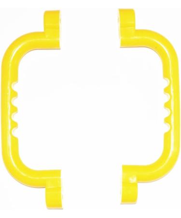 Ymeibe Playground Safety Handles Set - Set of 4 Swing Set Kids Safety Hand Grips - Yellow Grab Handle Bars for Outdoor Games - Buy Online on GoSupps.com