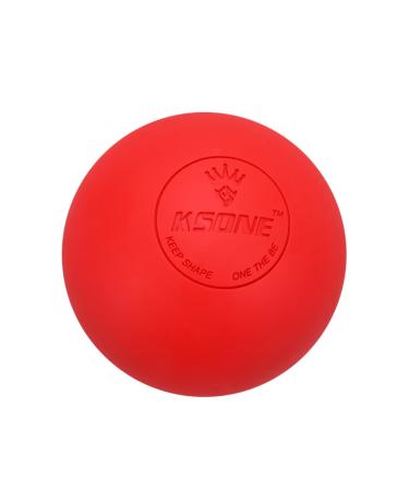 Gatuida 2st yoga ball lacrosse balls rolling ball massage sheet massage depth massage massage tab for men neck back massage balls muscle roller foot exercise fascia ball health care