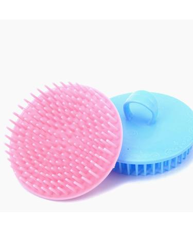 Frcolor 4-Piece Massage Comb Set | Silicone Scrubber & Scalp Massager for Hair Care | International Shipping Available - Buy Online on GoSupps.com