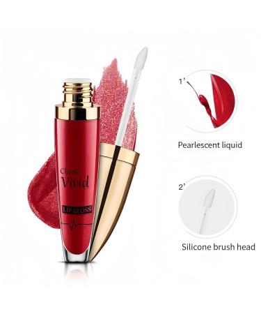 Diamond Lip Gloss - Matte to Glitter Liquid Lipstick | Waterproof Long Lasting Moisturizing | Non-Stick Non-Fading Velvet & Sparkly Gloss (#16 0.1 Fl Oz - Buy Online on GoSupps.com