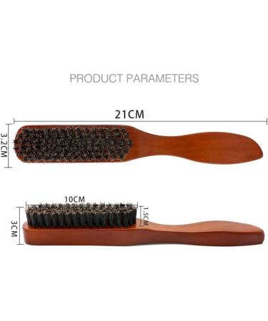 Buy Bart Brushes Boar Sleek Bun Brush - Ideal for All Hair Types & Mustache Care | Hairdresser Tool for Men - Buy Online on GoSupps.com