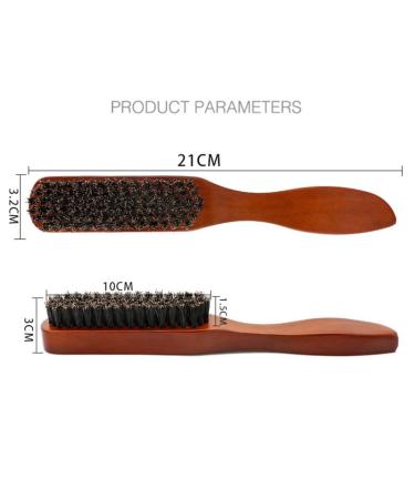 Generic Beard Brush for Men - Multi-Functional Styling Brush & Mustache Comb for All Hair Types - Buy Online on GoSupps.com
