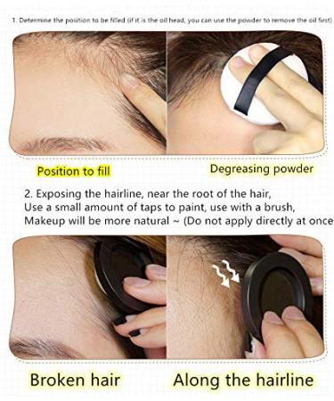 FAB Beauty Magical Fluffy Hair Powder - Instant Gray Cover & Root Concealer (4g) - Brown/Light Brown - Buy Online on GoSupps.com