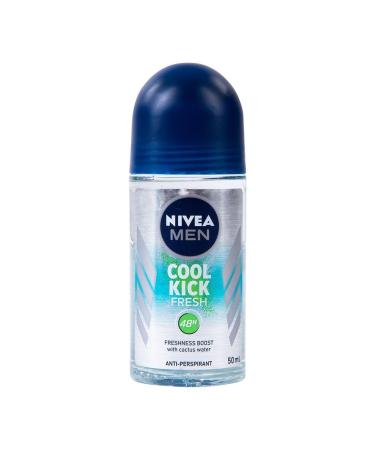NIVEA Nivea Men Cool Kick Fresh Roll-On Deodorant for Men 48H 50ml