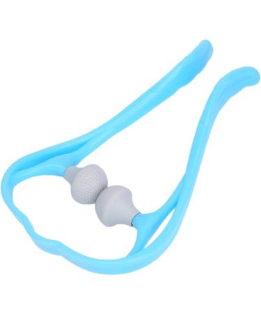 Verdant Touch Roller Neck Massage Tool | Manual Trigger Point Massager for Neck & Shoulders - Blue - Buy Online on GoSupps.com