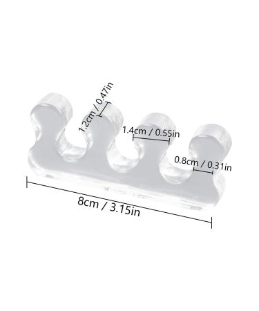 Gel Toe Spreader for Overlapping Toes | Pain Relief for Hammer Toe & Bursa Infections | Comfort for Yoga & Sports - Buy Online on GoSupps.com