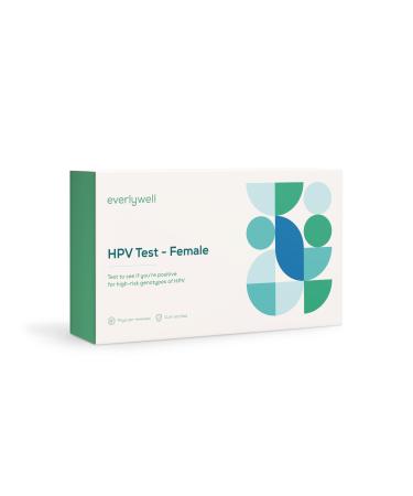 Everlywell Female HPV Test - at Home - Human Papillomavirus CLIA-Certified Adult Test - Discreet Vaginal Swab Analysis