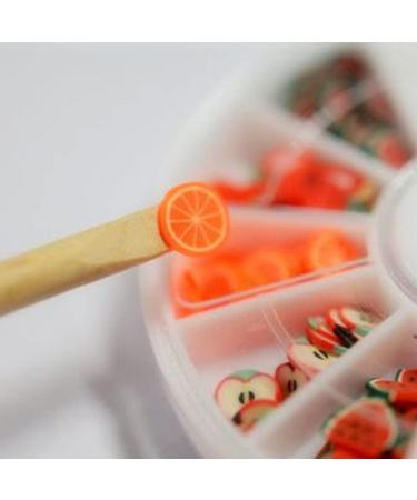 CCINEE 8 Case Nail Art Slices Mini Fruit Flower Clay Slice for Slime Nail Art Decoration 1/4 Inch Style 2 - Buy Online on GoSupps.com