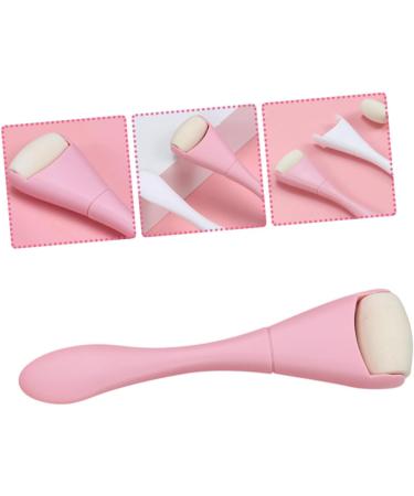 BELLIFFY Oil Removal Roller Oil-absorbing Facial Roller Skin Rolling Volcano Stone Oil Control Facial Volcanic Face Oil Absorbing Stick 10.30X2.70X1.50CM Pink - Buy Online on GoSupps.com