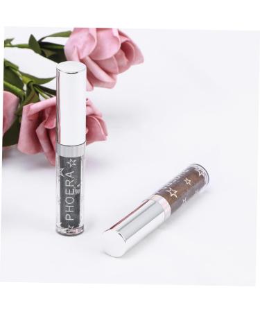 Beavorty Makeup Eyeshadow 2pcs Eyeshadow Shimmer Eye Shadow Glitter Eyeliner Glow Sparkling Eyeliner Women Makeup Make up 1 count (Pack of 1) As Shownx2pcs - Buy Online on GoSupps.com