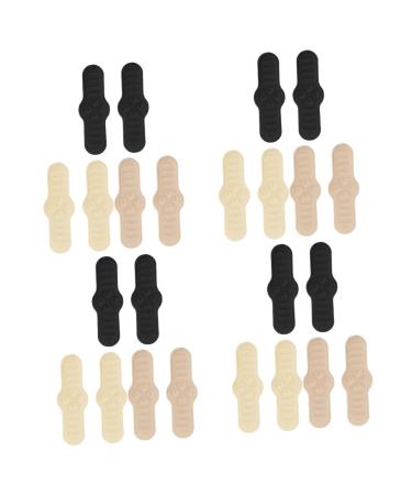 NOLITOY 12 Pairs Non-Slip Heel Stickers Shoe Inserts Plantar is Unusual Plantar Insoles Heel Liners Comfort Dress Shoes for Women Heel Cushion Inserts for Women Shoes