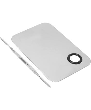 Fyearfly Makeup mixing palette Spatula Stainless steel Foundation Lipstick Color mixing palette - Buy Online on GoSupps.com
