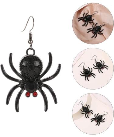 BESPORTBLE Spider Dangle Earrings - 3 Pairs Halloween Jewelry Gothic Ear Drops for Party Favors - Buy Online on GoSupps.com