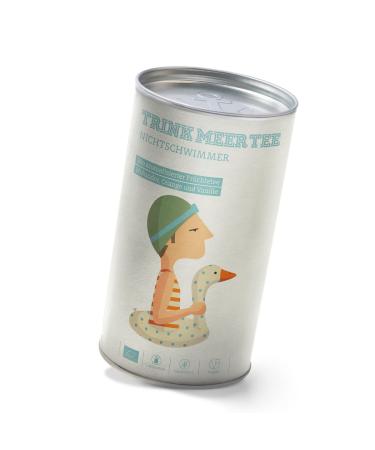 Drink sea tea non -swimmers - organized fruit tea |Heller fruit tea with vanilla orange taste |Loser tea in tea can |Gift I 120g