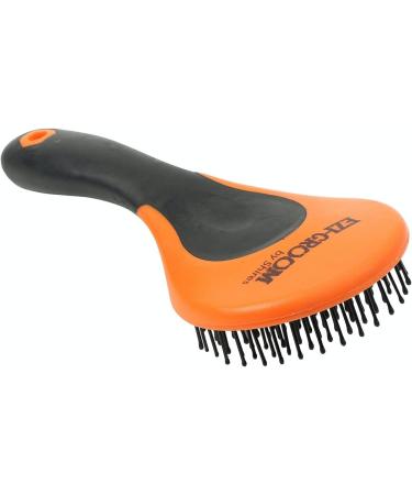 Shires 1366 Ezi-Groom Grip Mane & Tail Brush Navy Blue - Buy Online on GoSupps.com